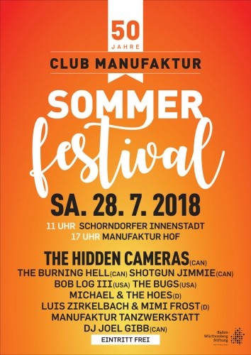 Sommerfest 2018 Plakat