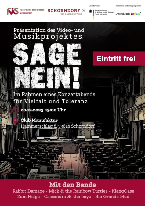 Sage Nein Flyer