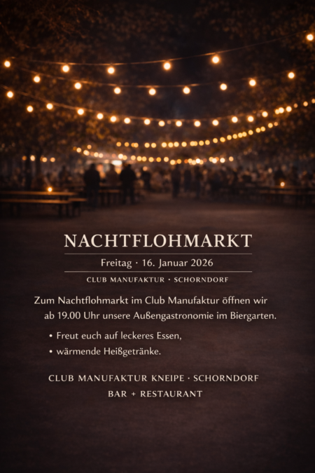 Nachflohmarkt kneipe