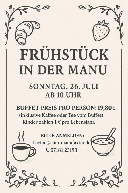 frühstück manu