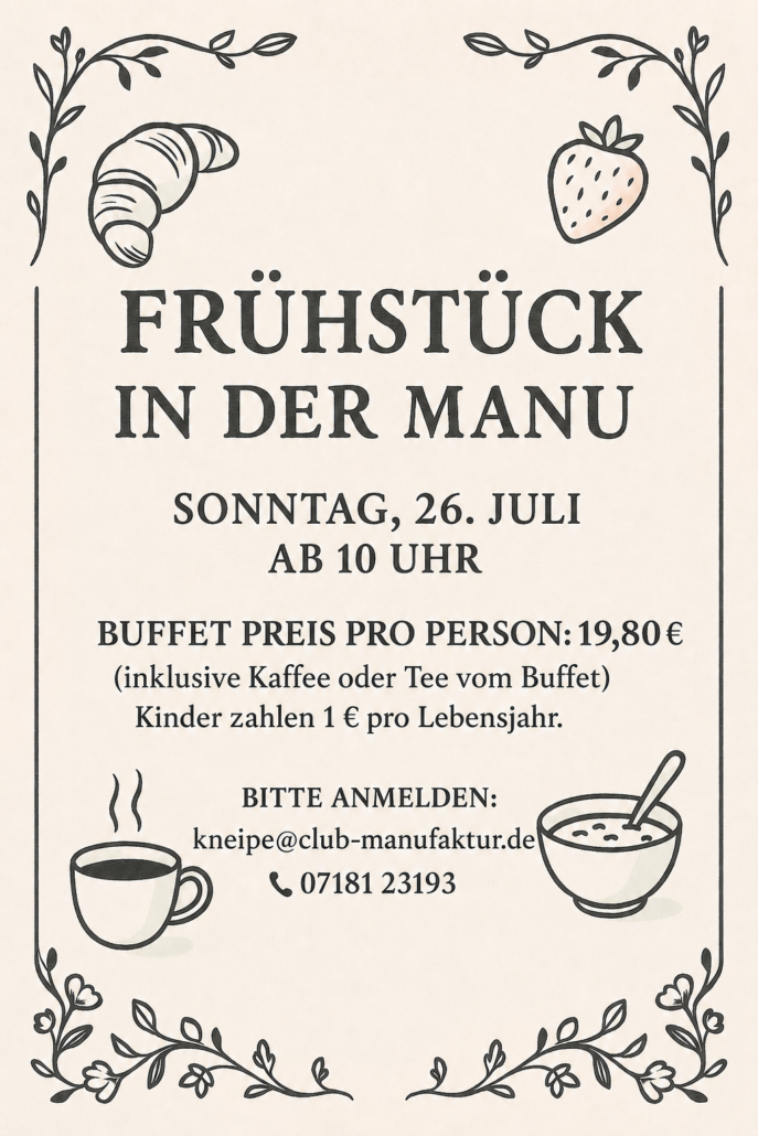 frühstück manu