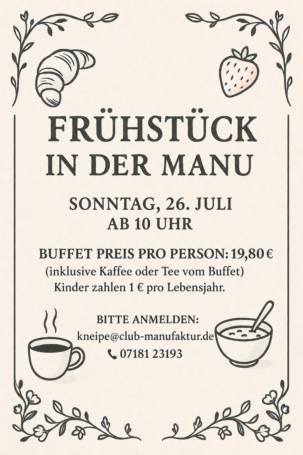 frühstück manu